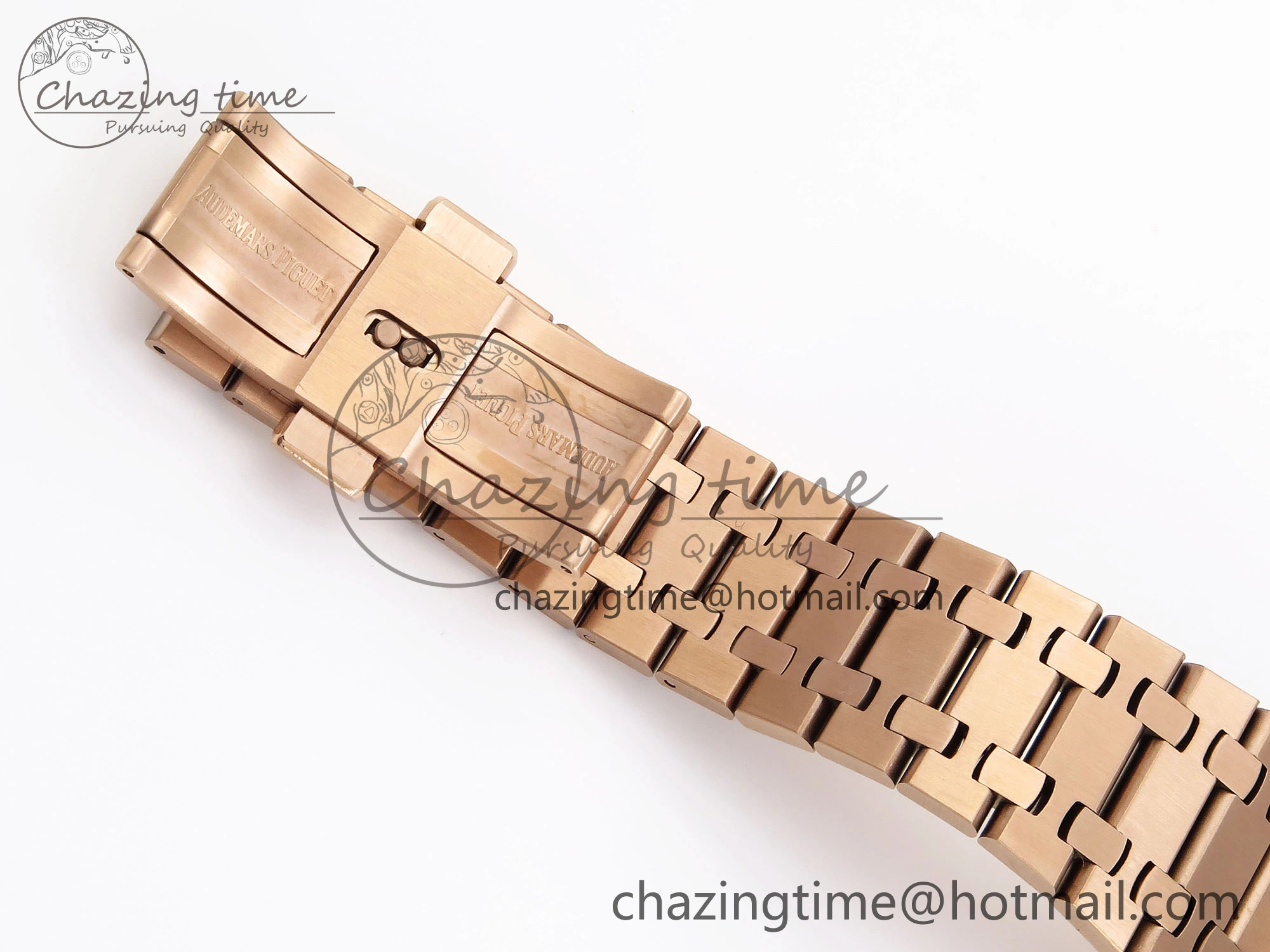 NewStyle Royal Oak Chrono 26331ST RG IPF 1:1 Best Edition Brown Dial on RG Bracelet A 4558