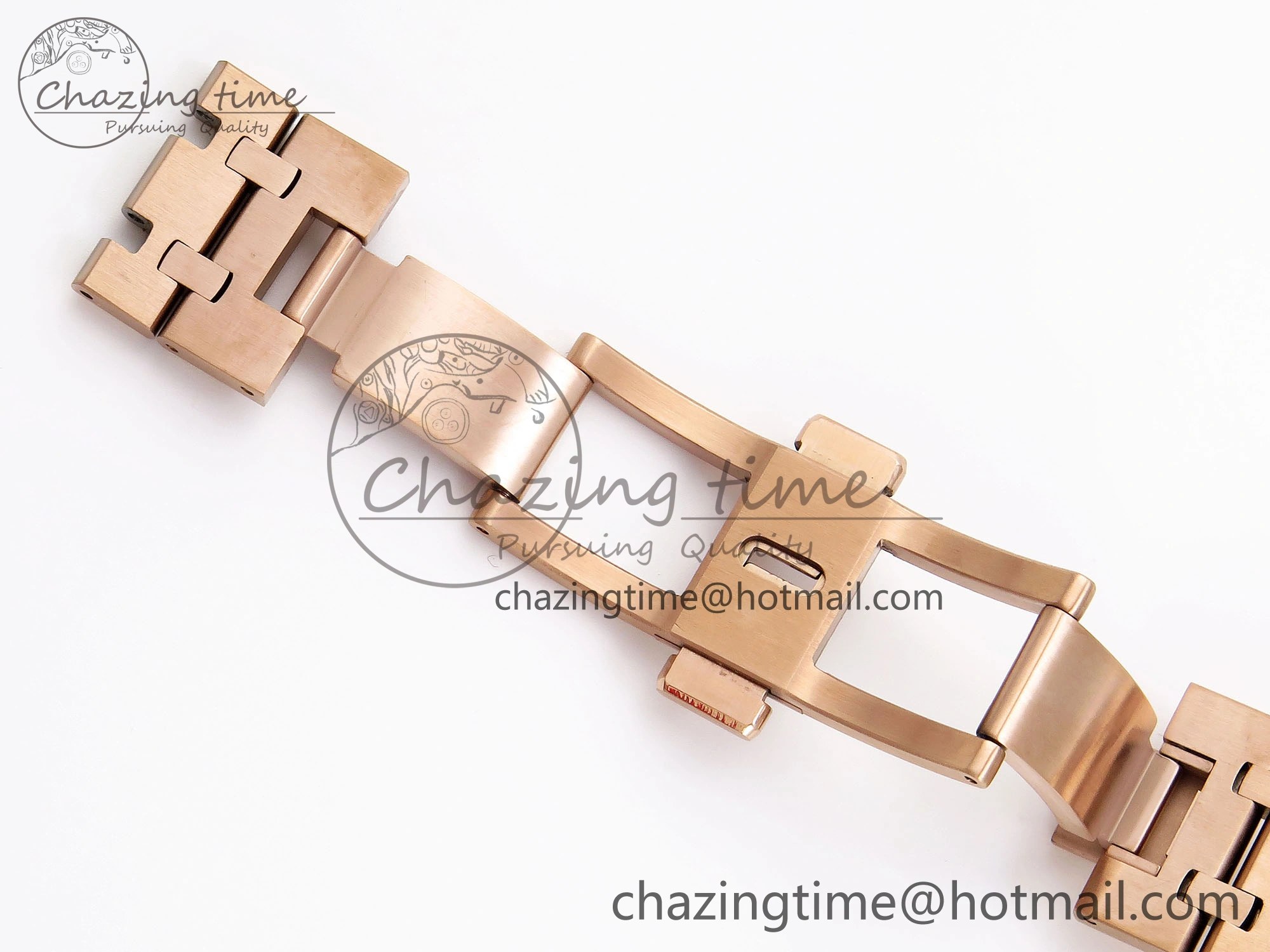 NewStyle Royal Oak Chrono 26331ST RG IPF 1:1 Best Edition Brown Dial on RG Bracelet A 4558