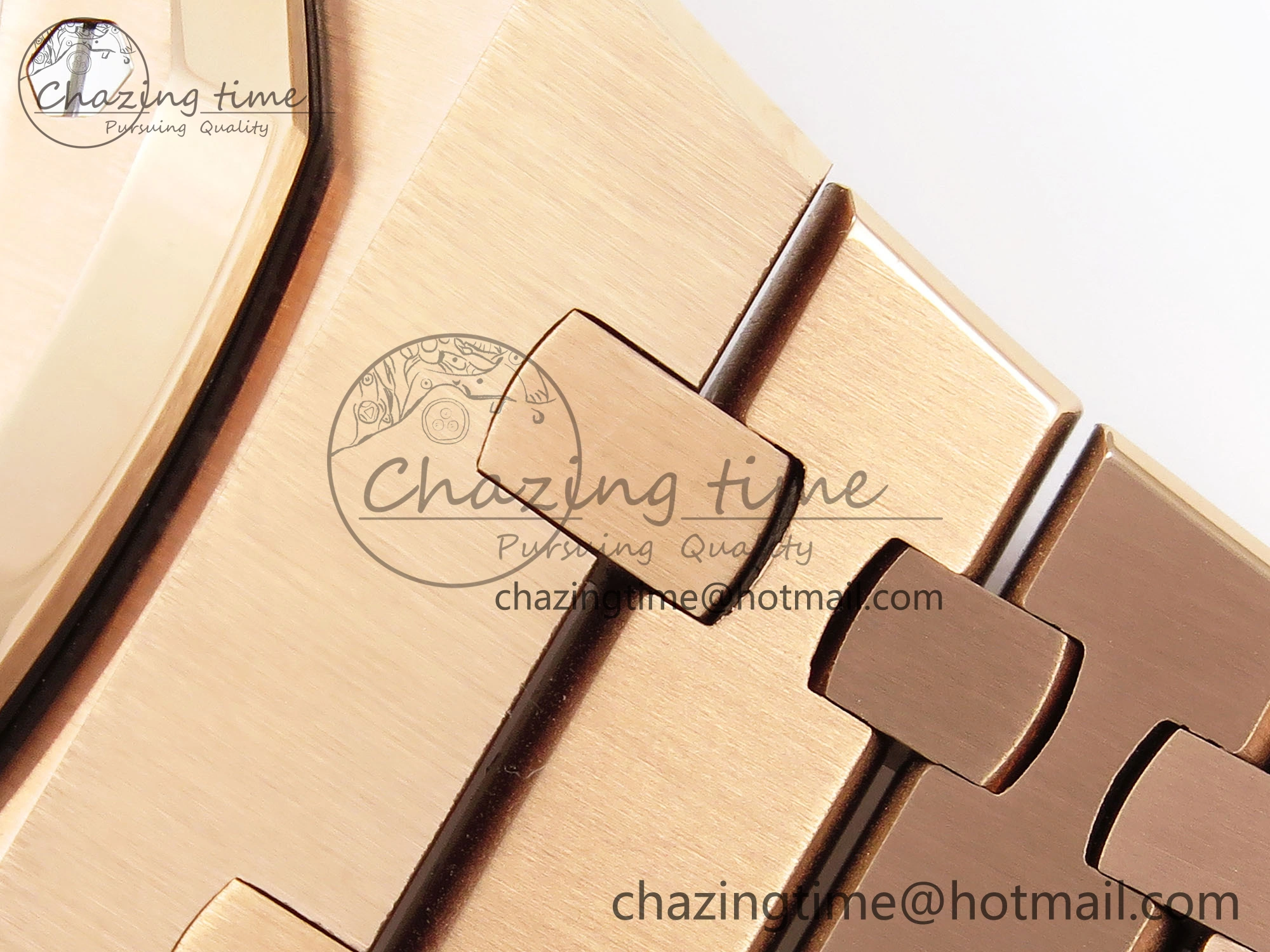 NewStyle Royal Oak Chrono 26331ST RG IPF 1:1 Best Edition Brown Dial on RG Bracelet A 4558
