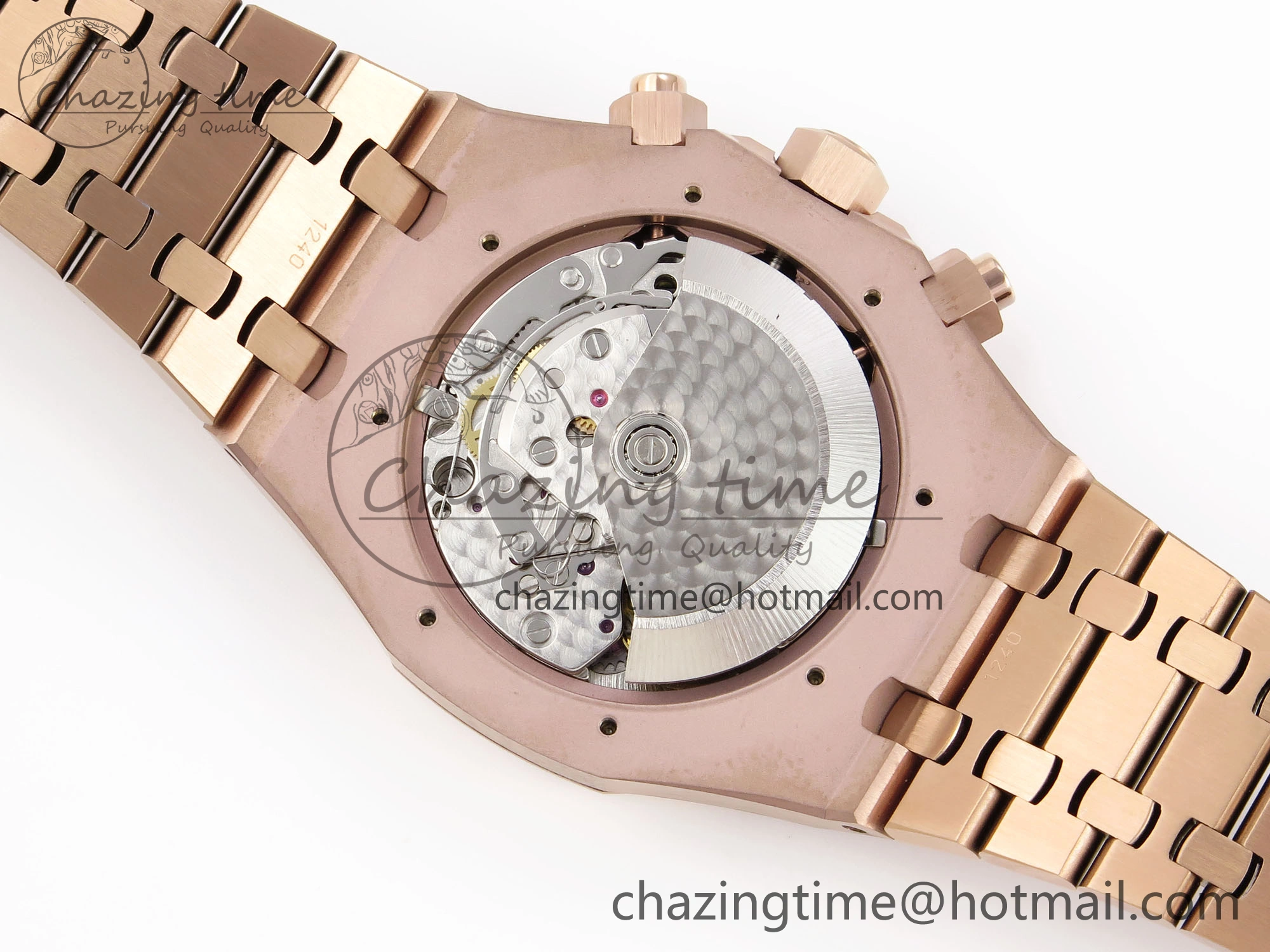 NewStyle Royal Oak Chrono 26331ST RG IPF 1:1 Best Edition Brown Dial on RG Bracelet A 4558