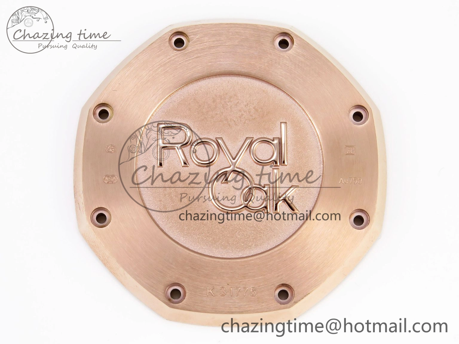 NewStyle Royal Oak Chrono 26331ST RG IPF 1:1 Best Edition Brown Dial on RG Bracelet A 4558