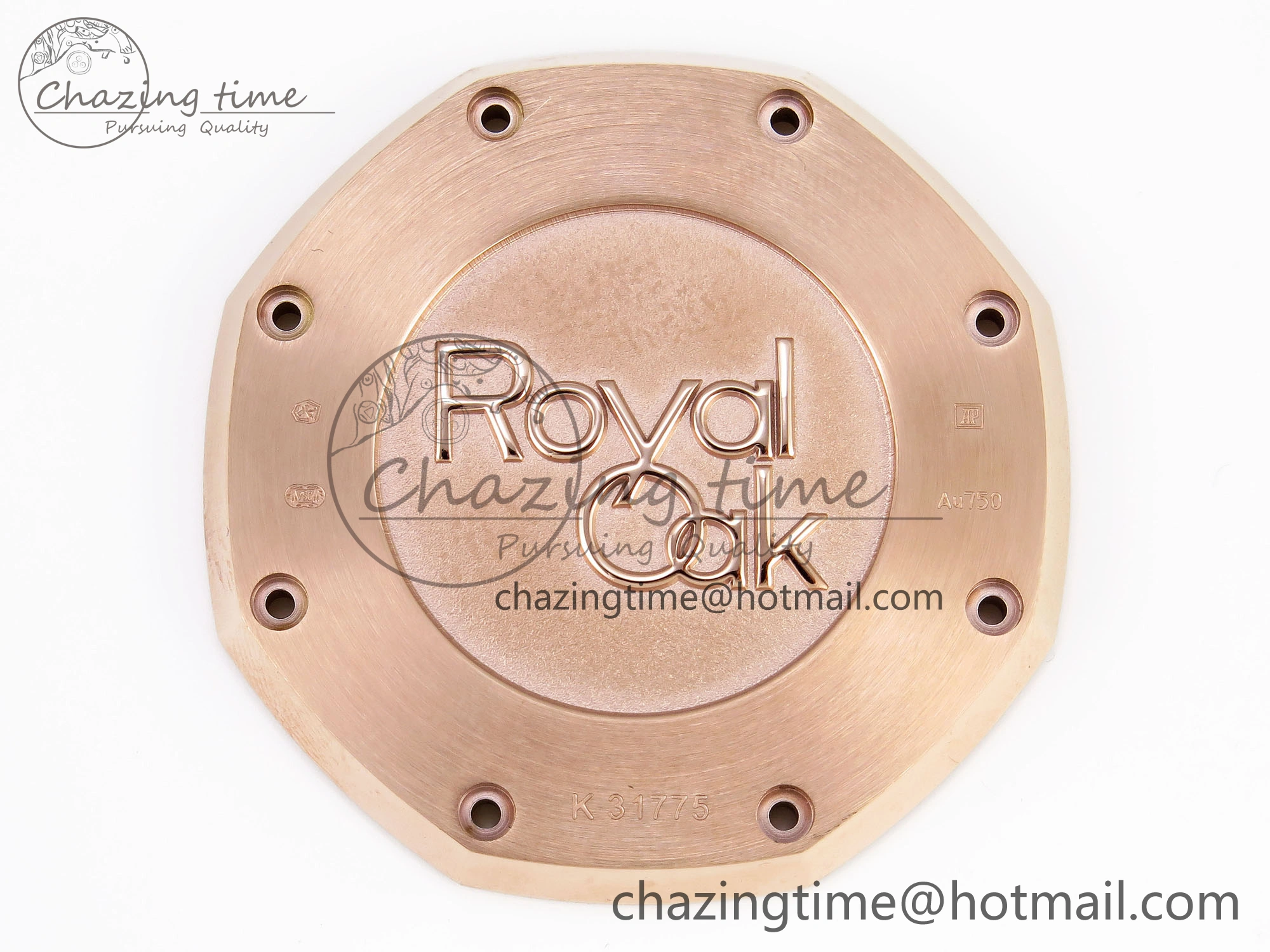 NewStyle Royal Oak Chrono 26331ST RG IPF 1:1 Best Edition Brown Dial on RG Bracelet A 4558