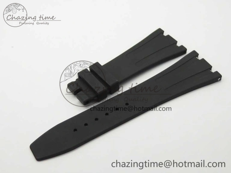 Compact Royal Oak Chrono 26331ST RG OMF 1:1 Best Edition Black Dial on Black Leather Strap A7750(Free Rubber Strap) 4884