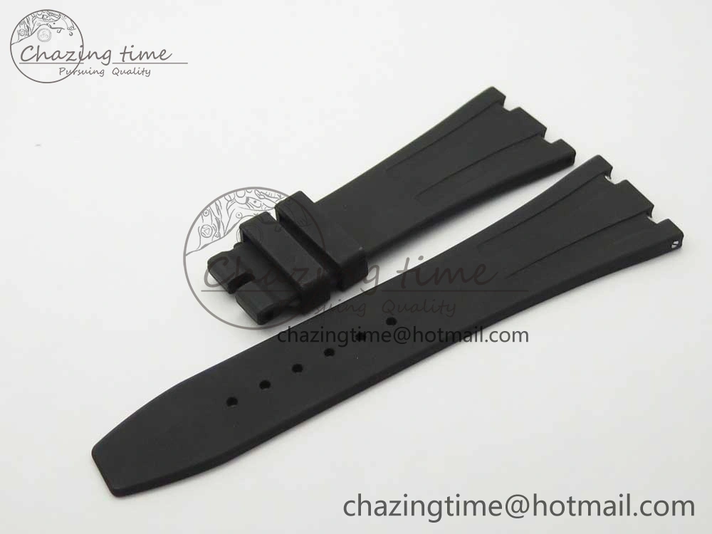 Compact Royal Oak Chrono 26331ST RG OMF 1:1 Best Edition Black Dial on Black Leather Strap A7750(Free Rubber Strap) 4884