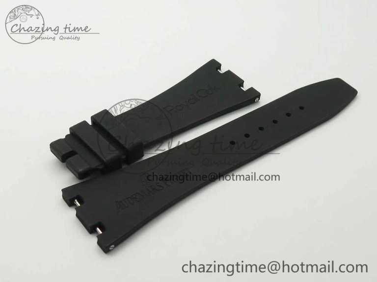 Compact Royal Oak Chrono 26331ST RG OMF 1:1 Best Edition Black Dial on Black Leather Strap A7750(Free Rubber Strap) 4884