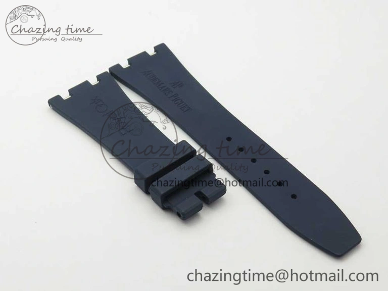 Royal Oak Chrono 26331ST RG OMF 1:1 Best Edition Blue Dial on Blue Leather Strap A7750(Free Rubber Strap) Upgraded 4883
