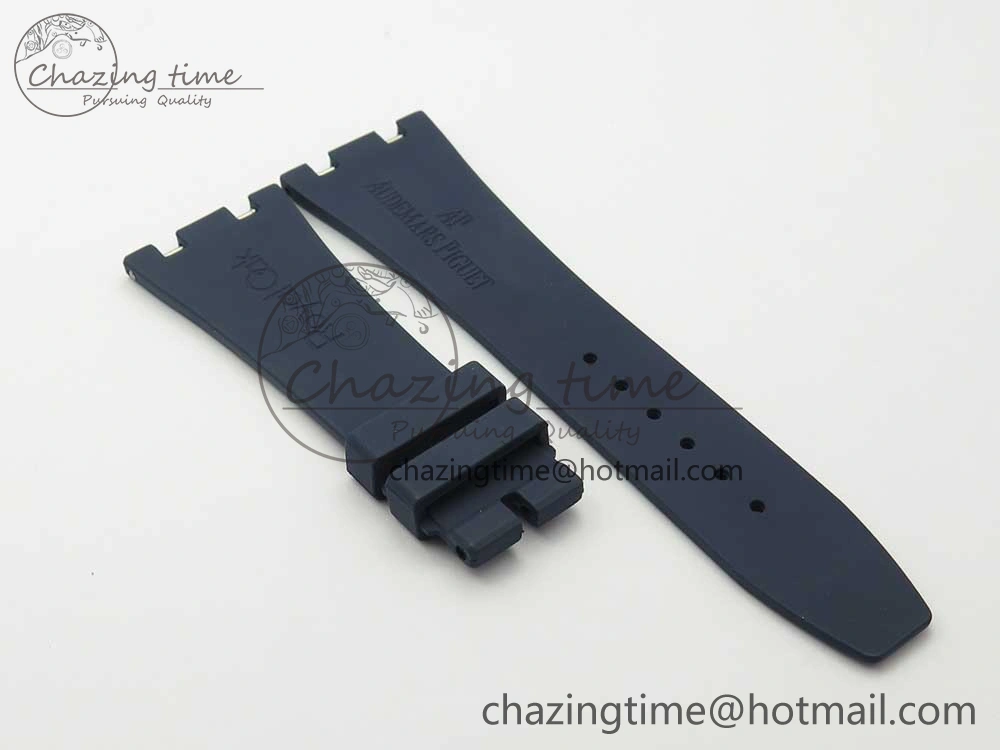 Royal Oak Chrono 26331ST RG OMF 1:1 Best Edition Blue Dial on Blue Leather Strap A7750(Free Rubber Strap) Upgraded 4883