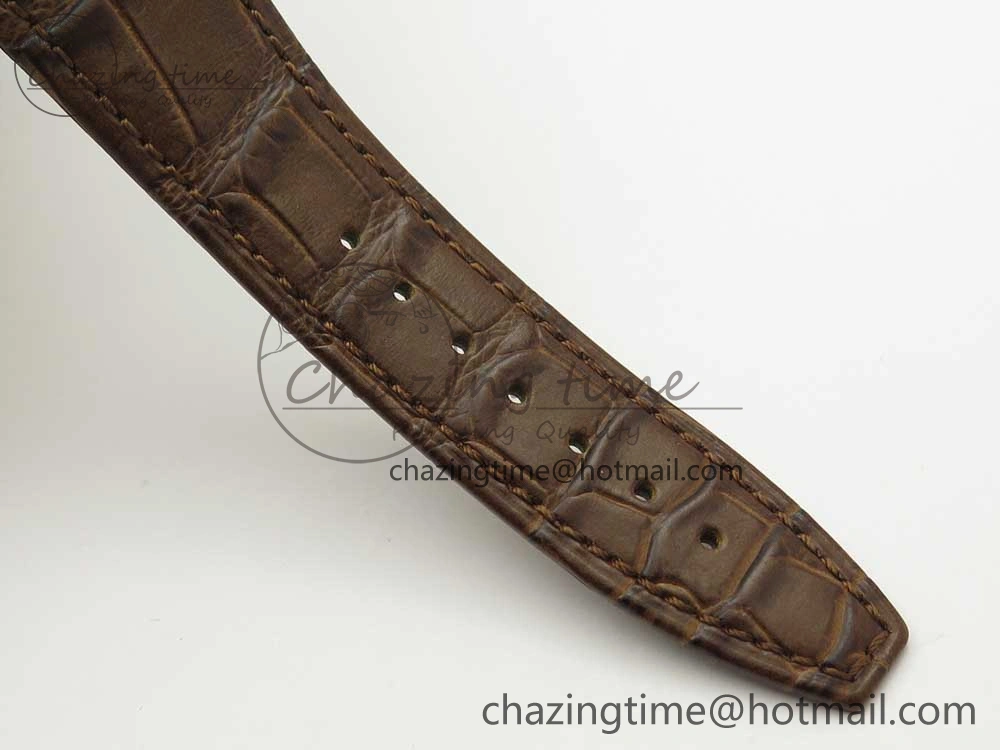 Lightweight Royal Oak Chrono 26331ST RG OMF 1:1 Best Edition Brown Dial on Brown Leather Strap A7750(Free Rubber Strap) 4882