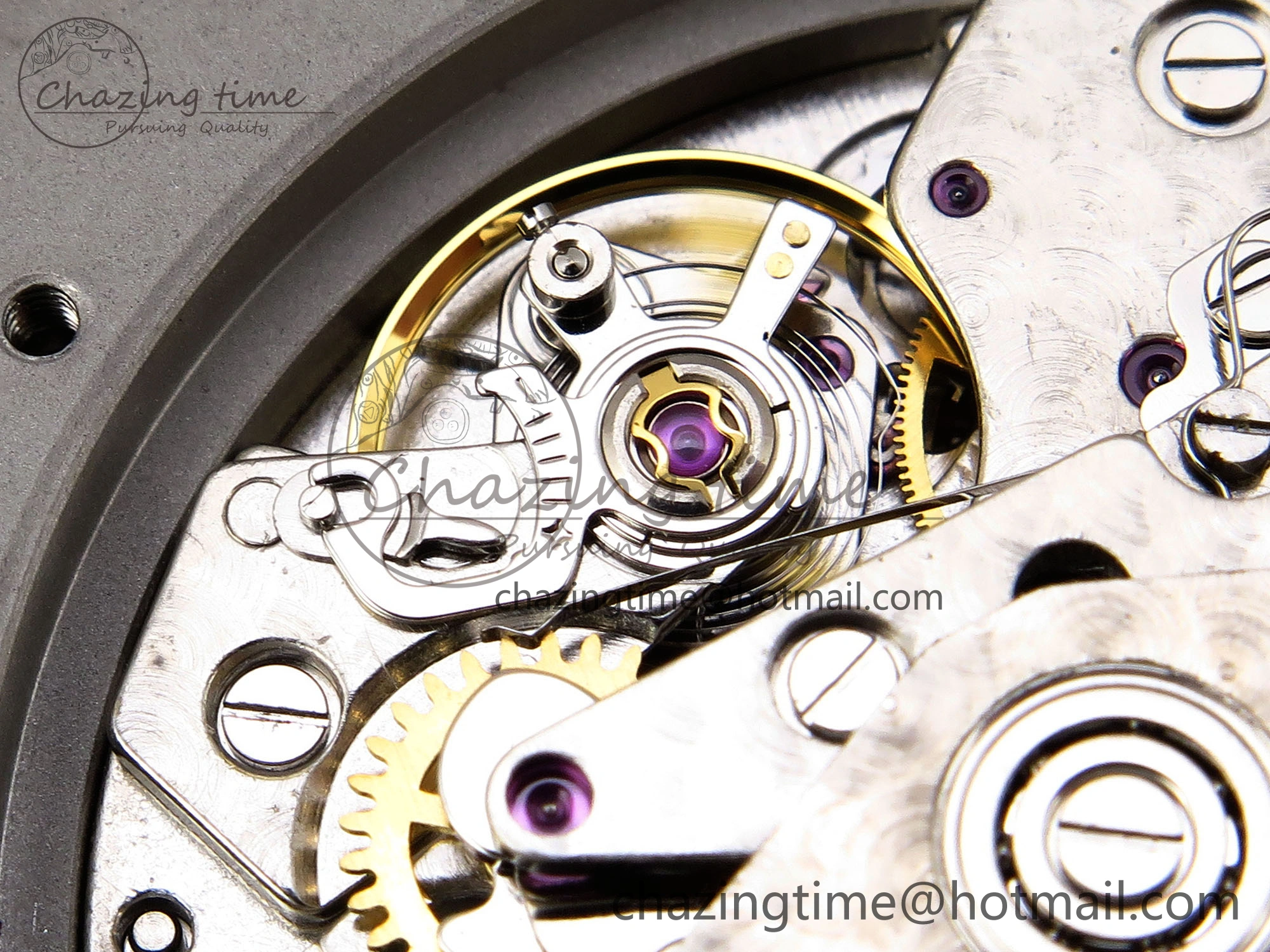 Royal Oak Chrono 26331ST SS IPF 1:1 Best Edition Black Dial Blue Subdial on SS Bracelet A MoistureWicking 4554