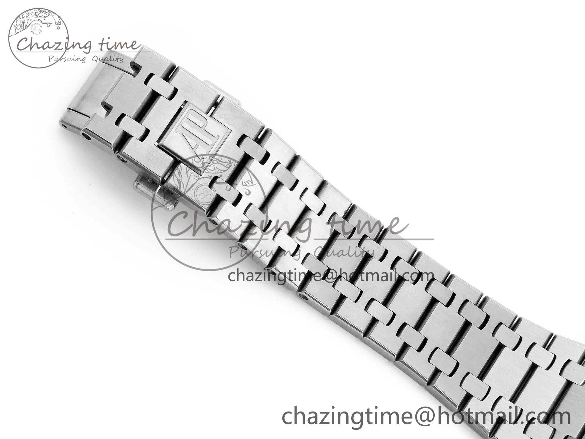Royal Oak Chrono 26331ST SS IPF 1:1 Best Edition Black Dial Blue Subdial on SS Bracelet A MoistureWicking 4554