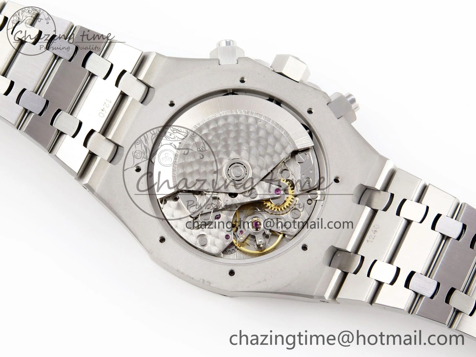 Royal Oak Chrono 26331ST SS IPF 1:1 Best Edition Blue Dial White Subdial on SS Bracelet A Breathable 4550
