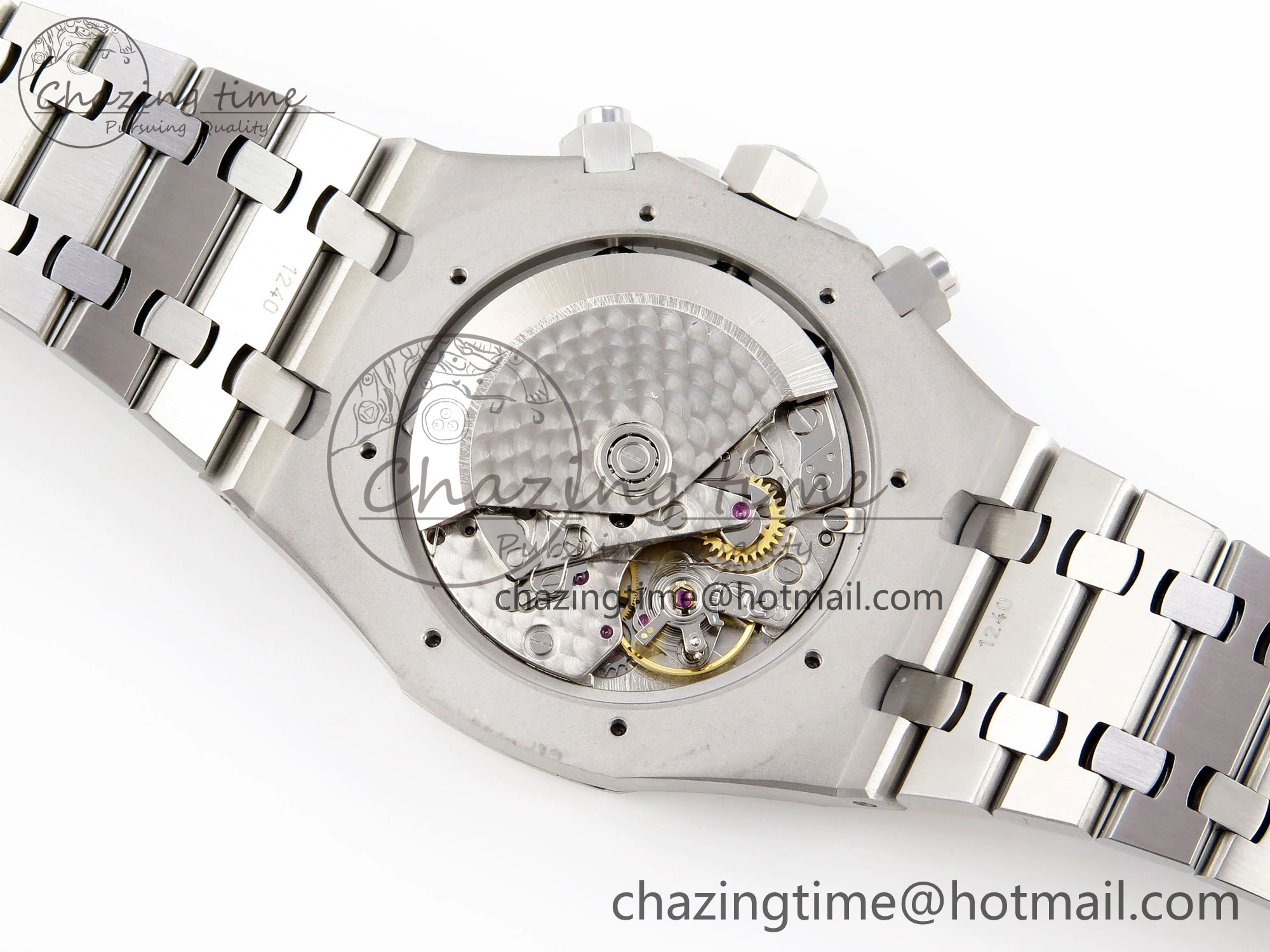 Royal Oak Chrono 26331ST SS IPF 1:1 Best Edition Blue Dial White Subdial on SS Bracelet A Breathable 4550
