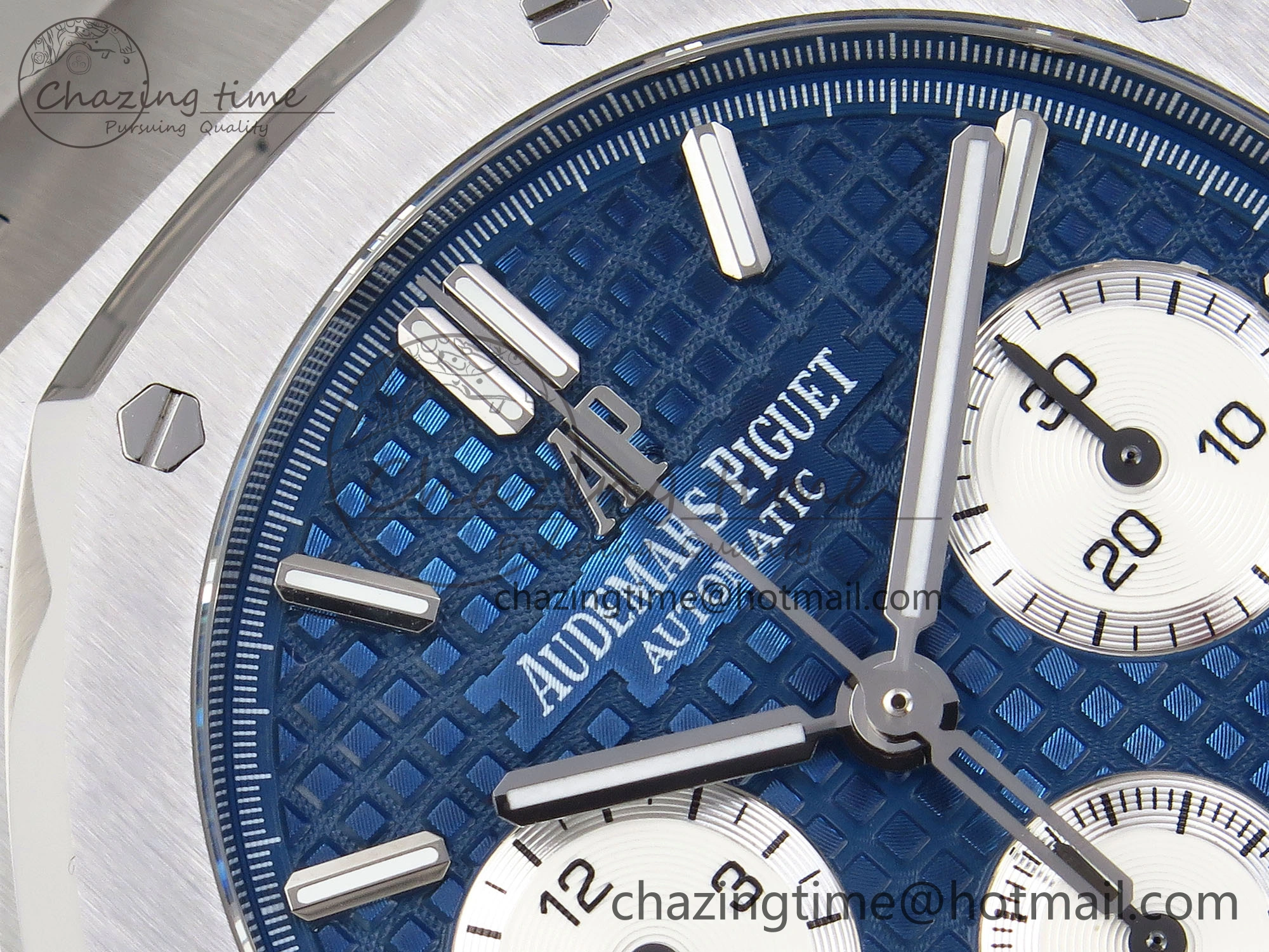 Royal Oak Chrono 26331ST SS IPF 1:1 Best Edition Blue Dial White Subdial on SS Bracelet A Breathable 4550