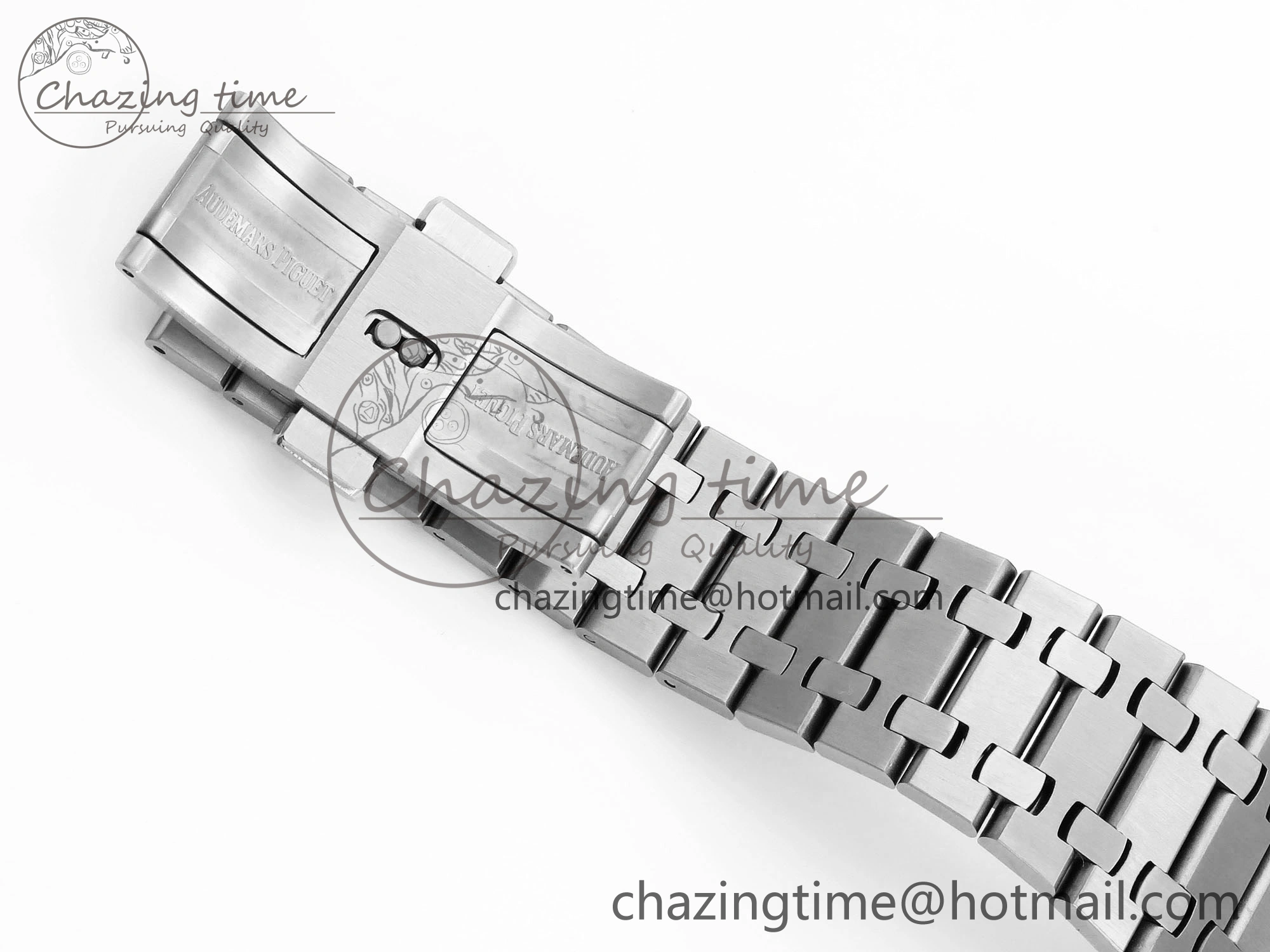 Royal Oak Chrono 26331ST SS IPF 1:1 Best Edition Blue Dial White Subdial on SS Bracelet A Breathable 4550