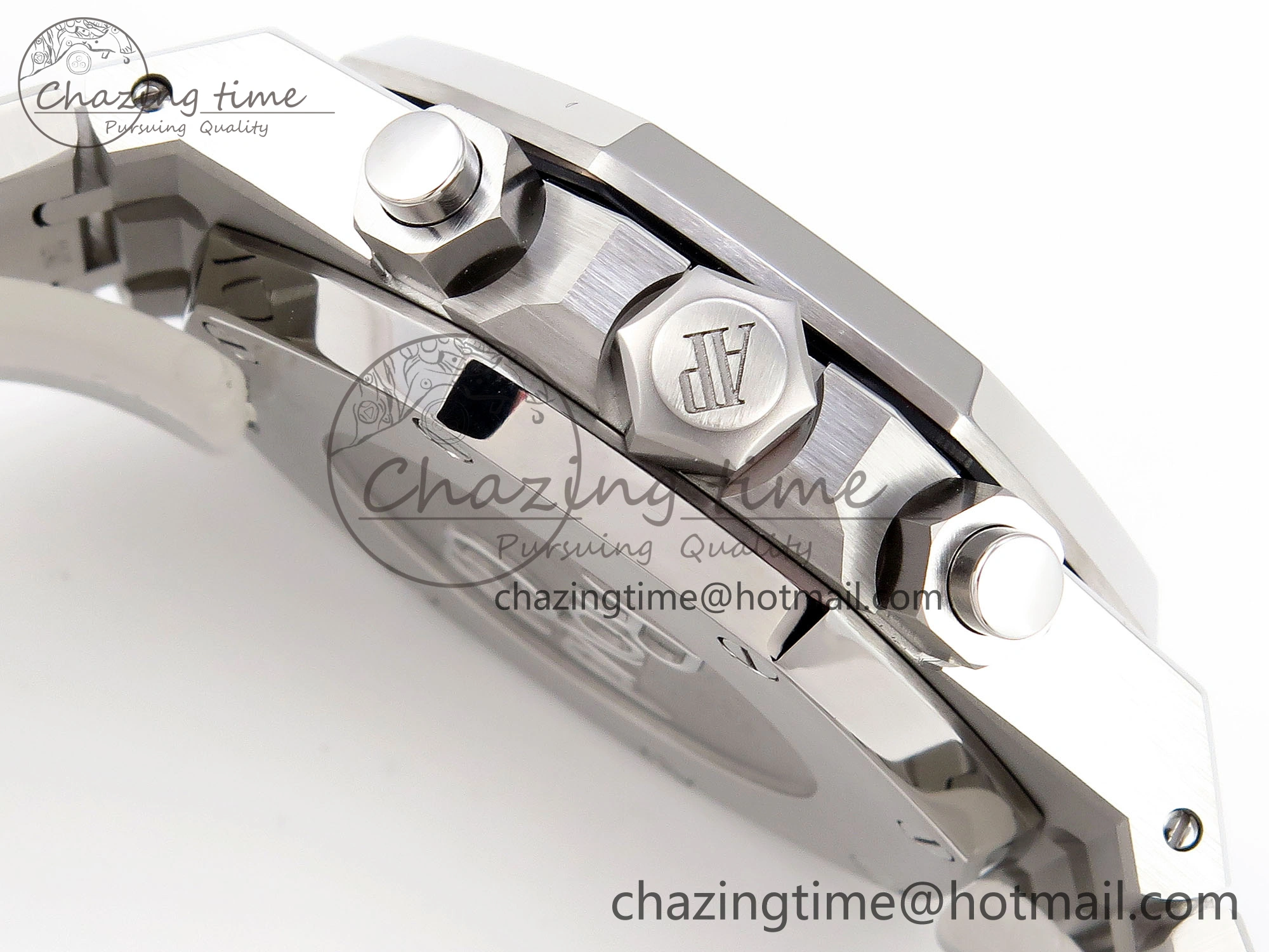 Royal Oak Chrono 26331ST SS IPF 1:1 Best Edition Blue Dial White Subdial on SS Bracelet A Breathable 4550