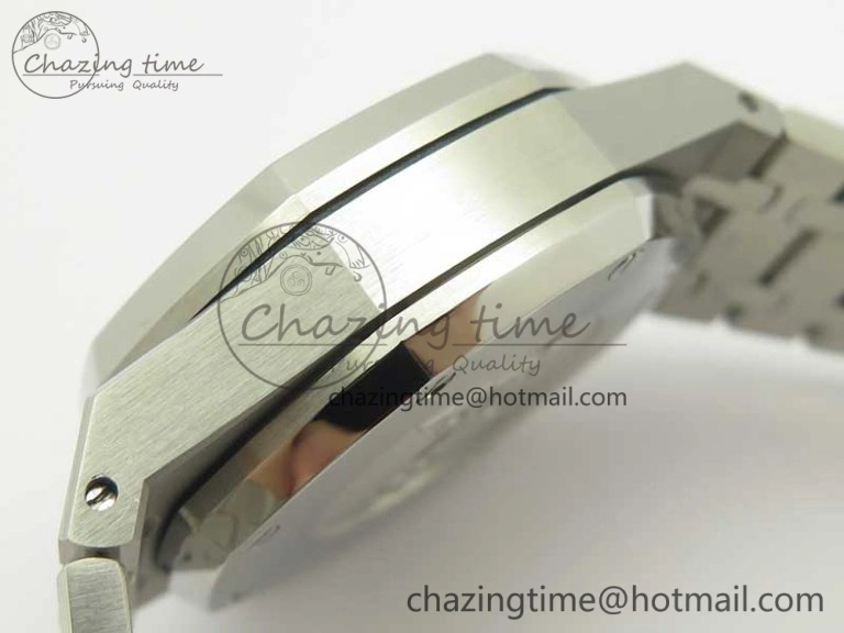 Royal Oak Chrono 26331ST SS OMF 1:1 Best Edition Black White Dial on SS Bracelet A Lightweight 4927