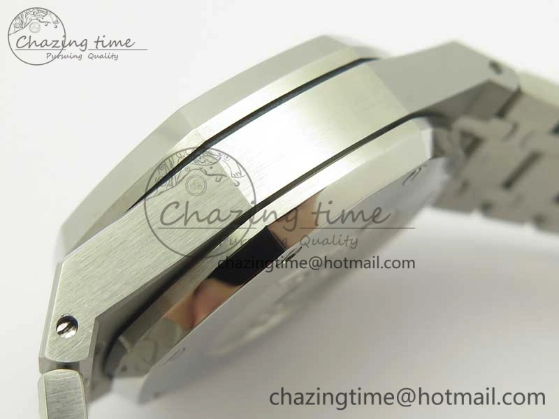 Royal Oak Chrono 26331ST SS OMF 1:1 Best Edition Black White Dial on SS Bracelet A Lightweight 4927