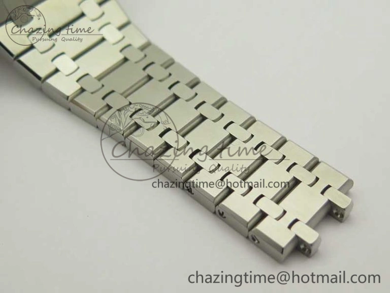Royal Oak Chrono 26331ST SS OMF 1:1 Best Edition Black White Dial on SS Bracelet A Lightweight 4927
