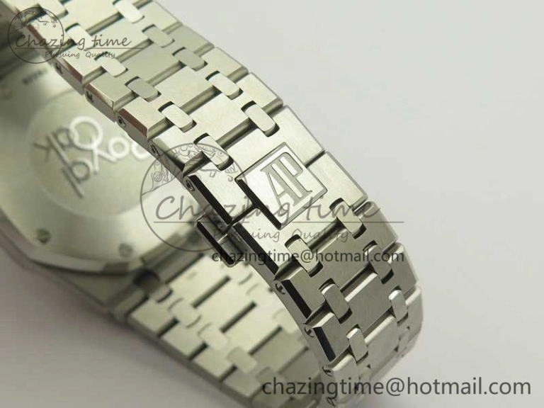 Royal Oak Chrono 26331ST SS OMF 1:1 Best Edition Black White Dial on SS Bracelet A Lightweight 4927