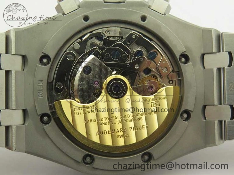 Royal Oak Chrono 26331ST SS OMF 1:1 Best Edition Black White Dial on SS Bracelet A Lightweight 4927