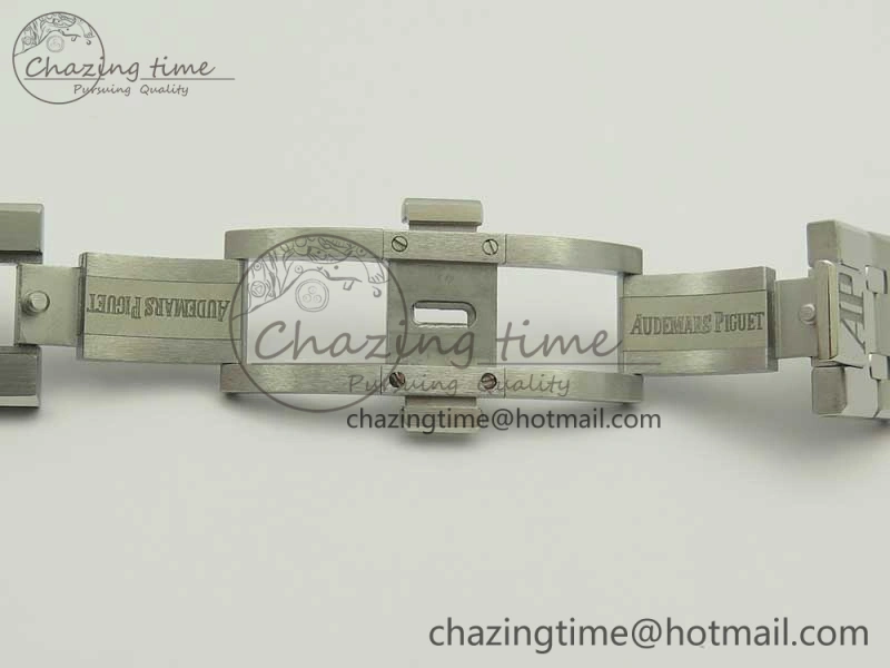 Royal Oak Chrono 26331ST SS OMF 1:1 Best Edition Blue White Dial on SS Bracelet A Durable 4912