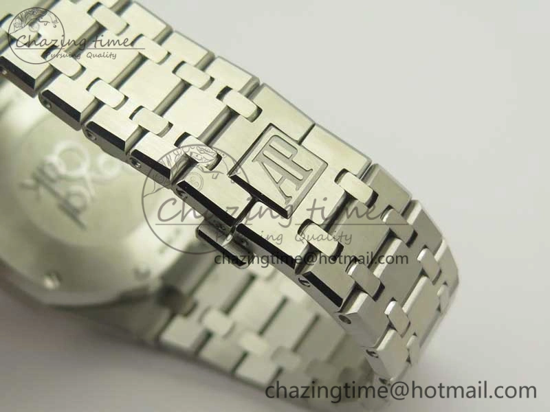 Royal Oak Chrono 26331ST SS OMF 1:1 Best Edition Blue White Dial on SS Bracelet A Durable 4912