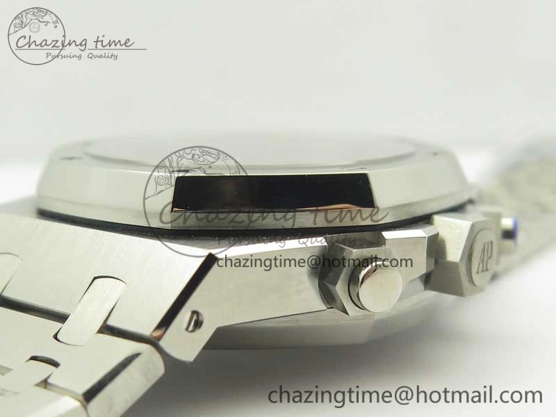 Royal Oak Chrono 26331ST SS OMF 1:1 Best Edition Blue White Dial on SS Bracelet A Durable 4912