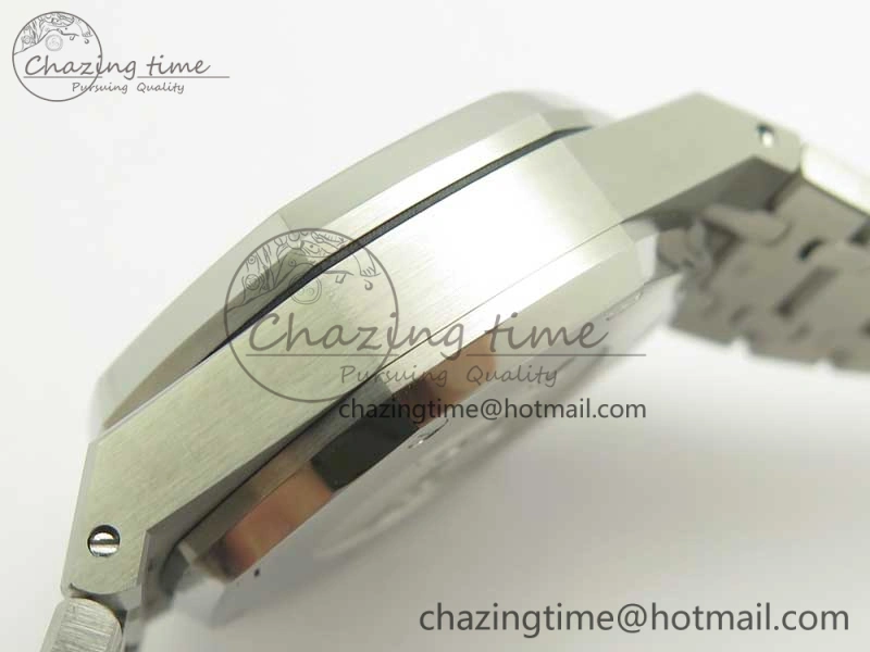 Royal Oak Chrono 26331ST SS OMF 1:1 Best Edition Blue White Dial on SS Bracelet A TimelessDesign 4922