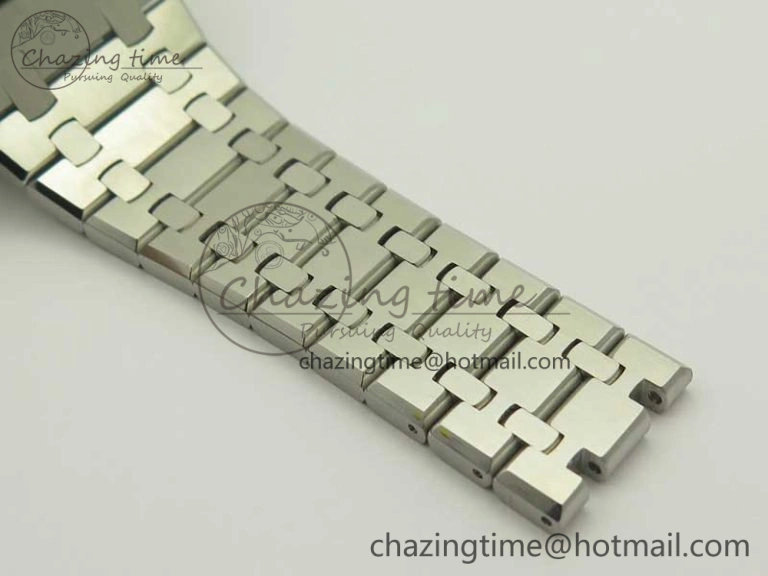 Royal Oak Chrono 26331ST SS OMF 1:1 Best Edition Blue White Dial on SS Bracelet A Durable 4912