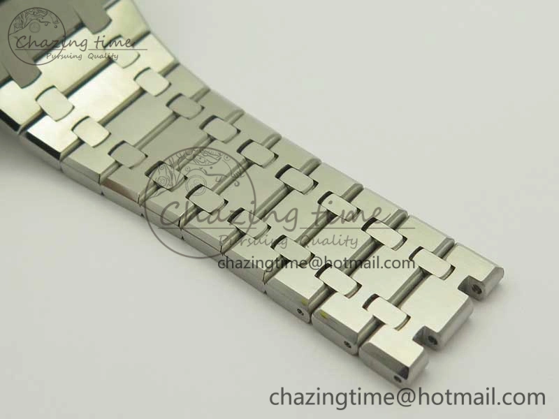 Royal Oak Chrono 26331ST SS OMF 1:1 Best Edition Blue White Dial on SS Bracelet A Durable 4912