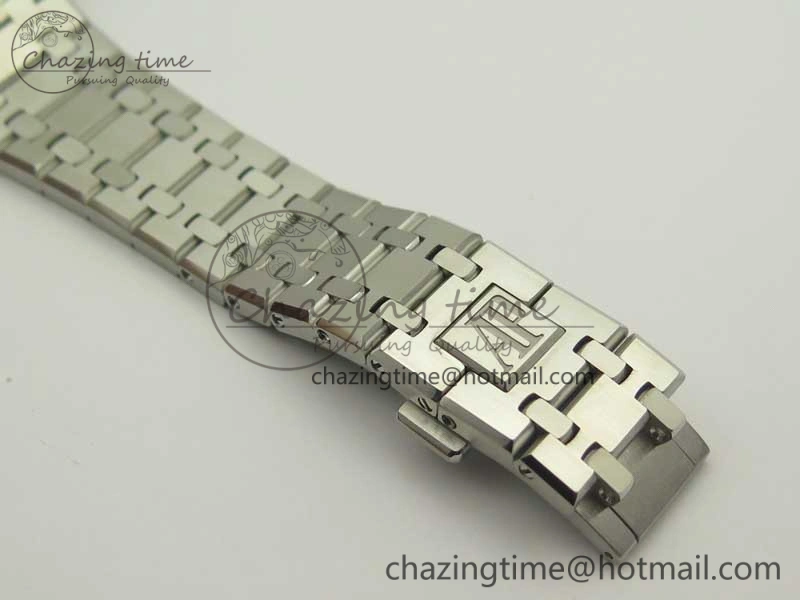 Royal Oak Chrono 26331ST SS OMF 1:1 Best Edition Blue White Dial on SS Bracelet A Durable 4912
