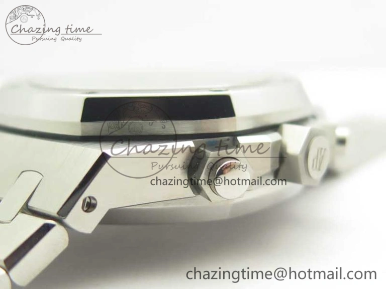 StreetReady Royal Oak Chrono 26331ST SS OMF 1:1 Best Edition White Black Dial on SS Bracelet A 4921