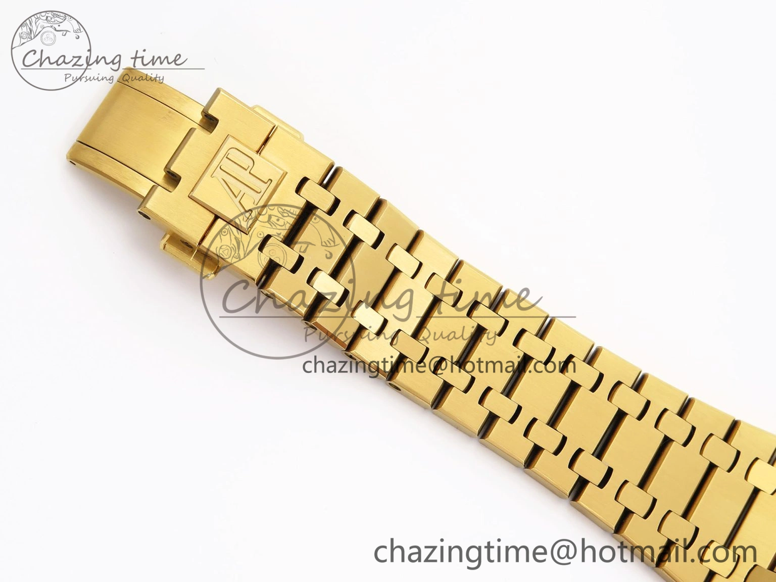 Royal Oak Chrono 26331ST YG IPF 1:1 Best Edition Blue Dial Gold Subdial on YG Bracelet A Breathable 4559