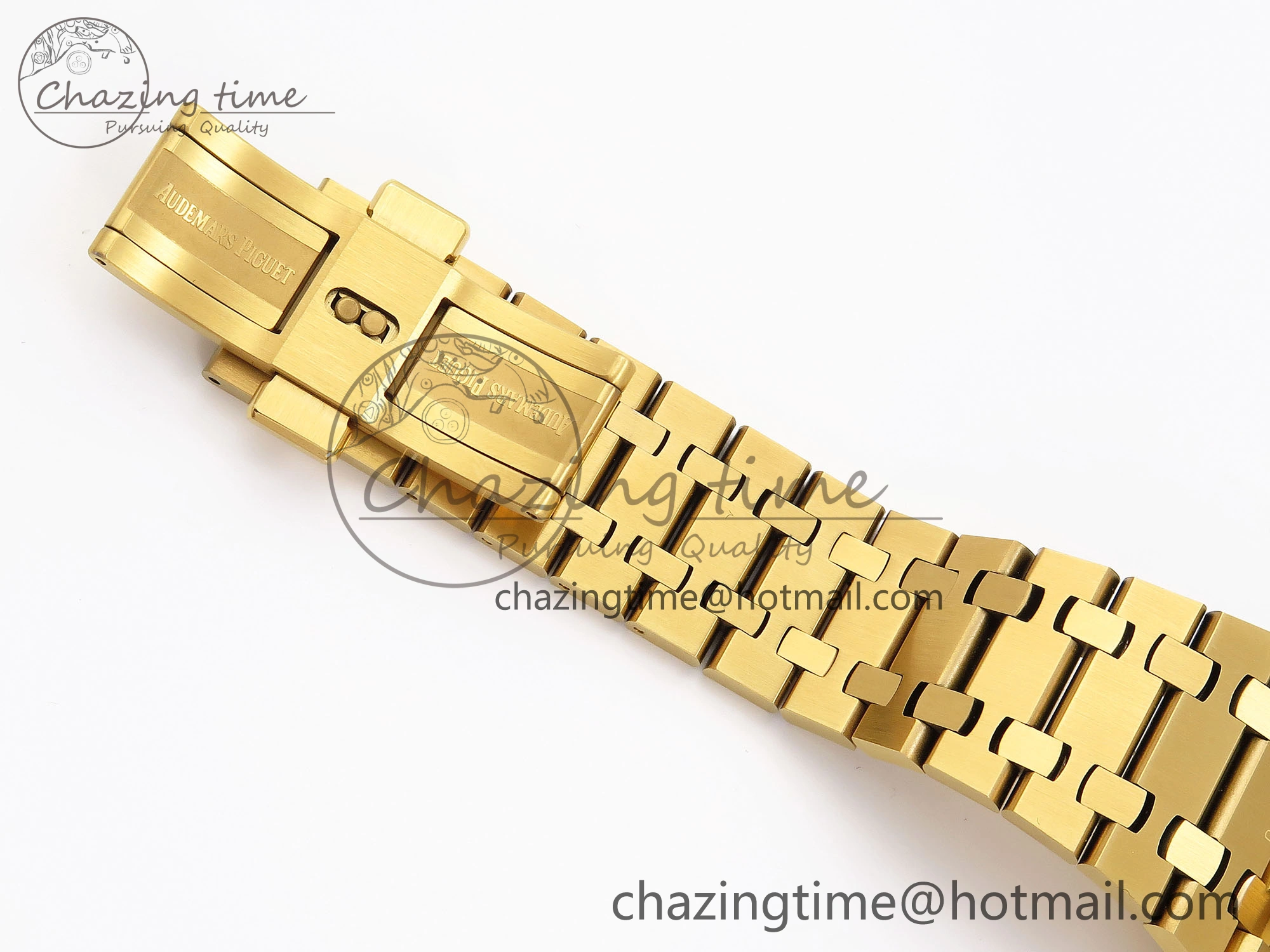 Royal Oak Chrono 26331ST YG IPF 1:1 Best Edition Blue Dial Gold Subdial on YG Bracelet A Breathable 4559