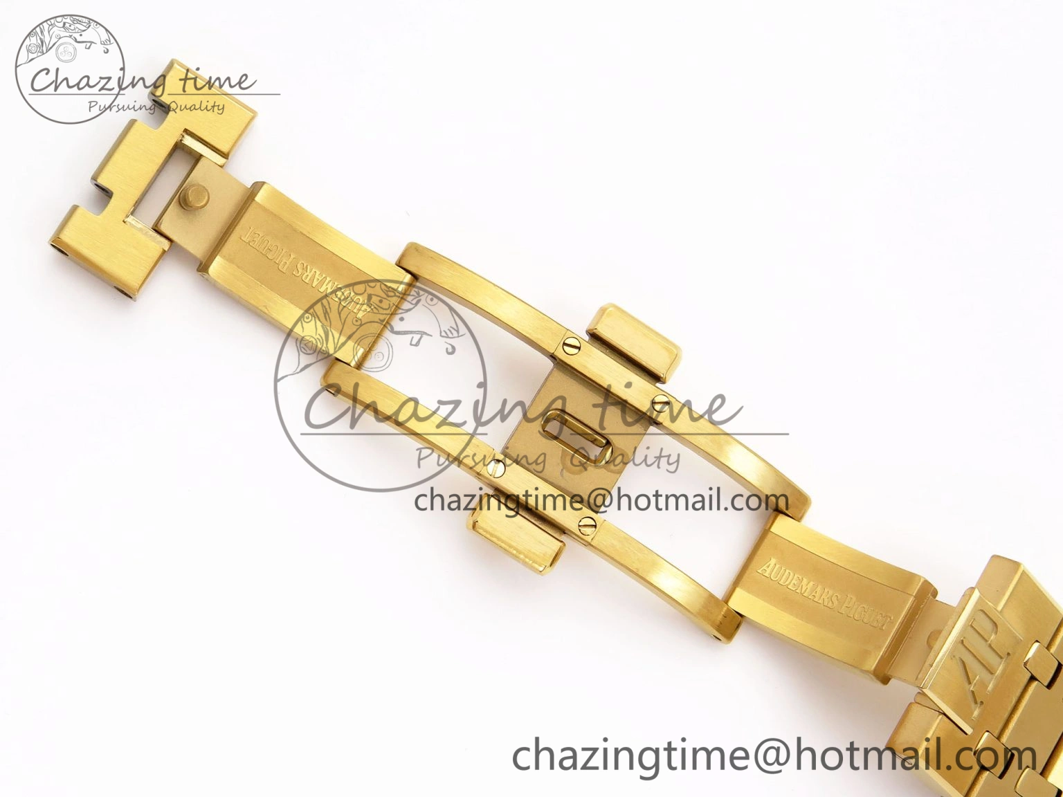 Royal Oak Chrono 26331ST YG IPF 1:1 Best Edition Blue Dial Gold Subdial on YG Bracelet A Breathable 4559