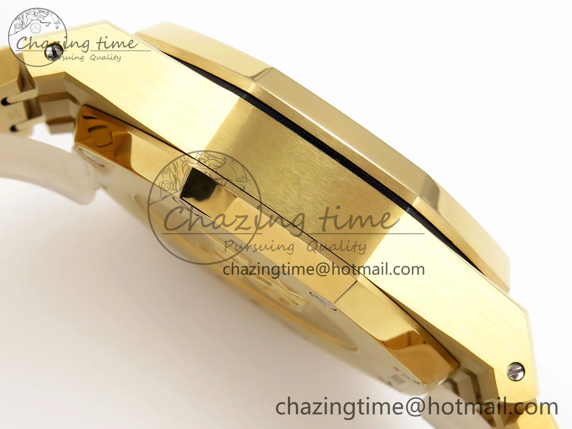 Royal Oak Chrono 26331ST YG IPF 1:1 Best Edition Blue Dial Gold Subdial on YG Bracelet A Breathable 4559