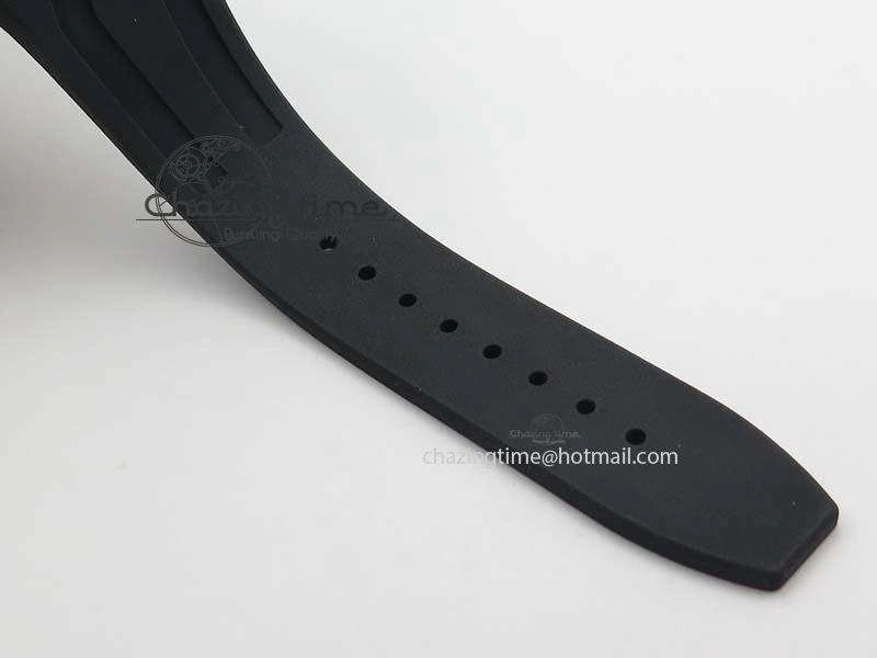 SmartChoice Royal Oak Concept PVD Black Silver Dial On Black Rubber Strap Jap Quartz 5045