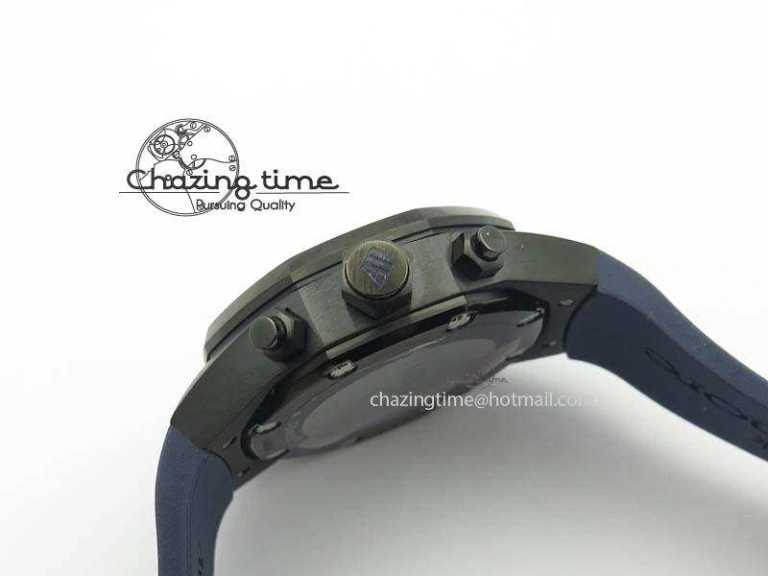 DailyWear Royal Oak Concept PVD Blue Blue Dial On Blue Rubber Strap Jap Quartz 5043