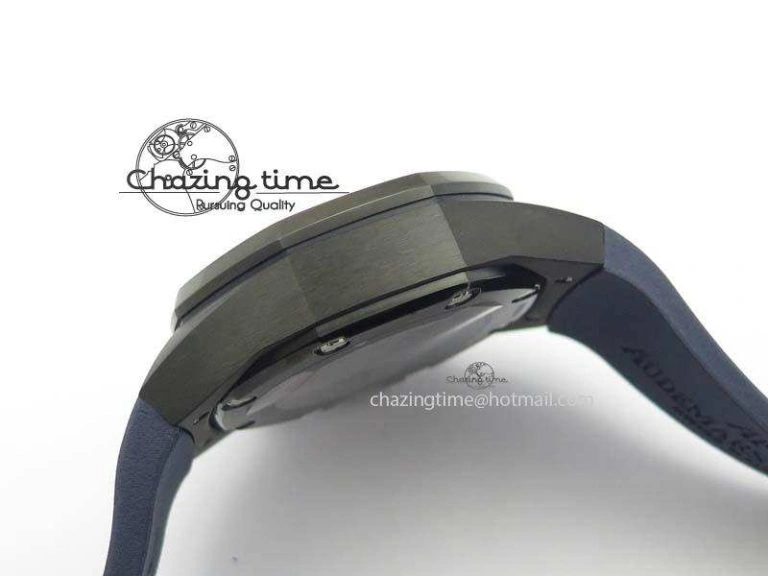 DailyWear Royal Oak Concept PVD Blue Blue Dial On Blue Rubber Strap Jap Quartz 5043