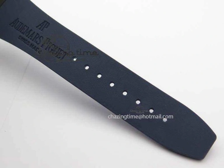DailyWear Royal Oak Concept PVD Blue Blue Dial On Blue Rubber Strap Jap Quartz 5043