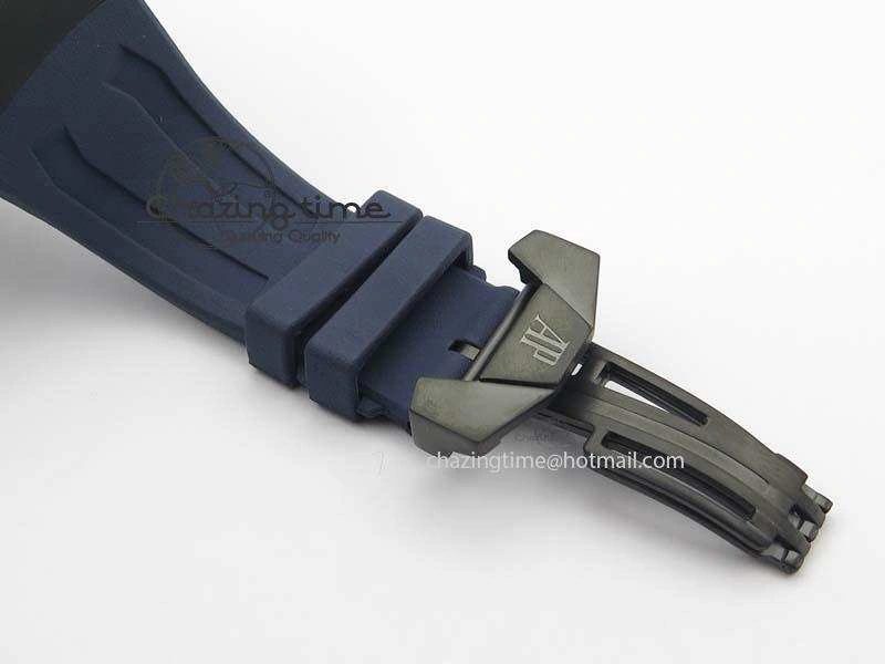 DailyWear Royal Oak Concept PVD Blue Blue Dial On Blue Rubber Strap Jap Quartz 5043