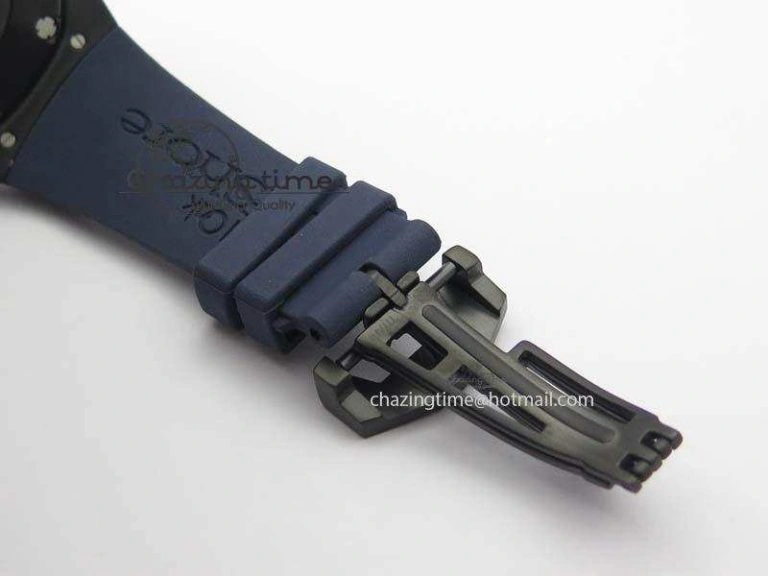 DailyWear Royal Oak Concept PVD Blue Blue Dial On Blue Rubber Strap Jap Quartz 5043