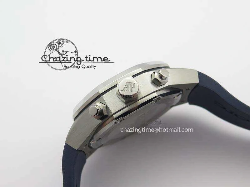 ComfortFit Royal Oak Concept SS Blue Blue Dial On Blue Rubber Strap Jap Quartz 5050