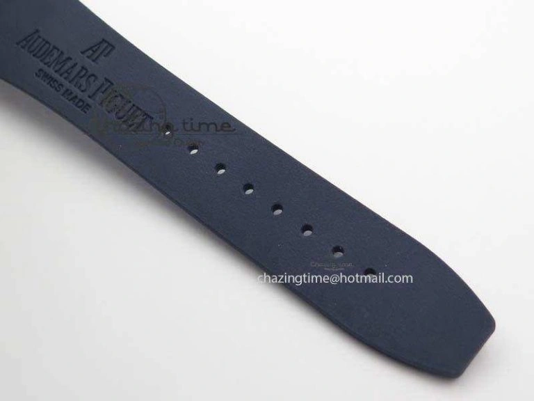 ComfortFit Royal Oak Concept SS Blue Blue Dial On Blue Rubber Strap Jap Quartz 5050