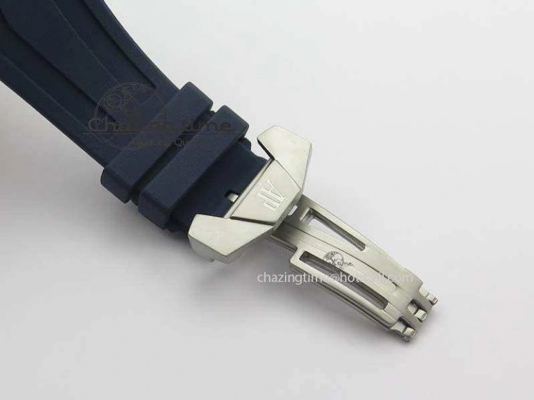 ComfortFit Royal Oak Concept SS Blue Blue Dial On Blue Rubber Strap Jap Quartz 5050