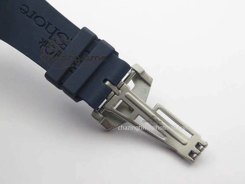 ComfortFit Royal Oak Concept SS Blue Blue Dial On Blue Rubber Strap Jap Quartz 5050