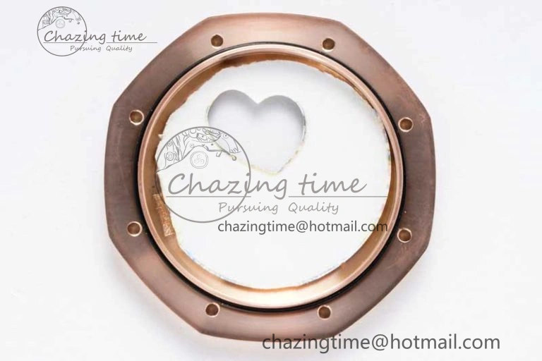 Royal Oak Fake Tourbillon RG ABF Blue Dial on RG Bracelet A23J (Erotic) SmoothTexture 4759