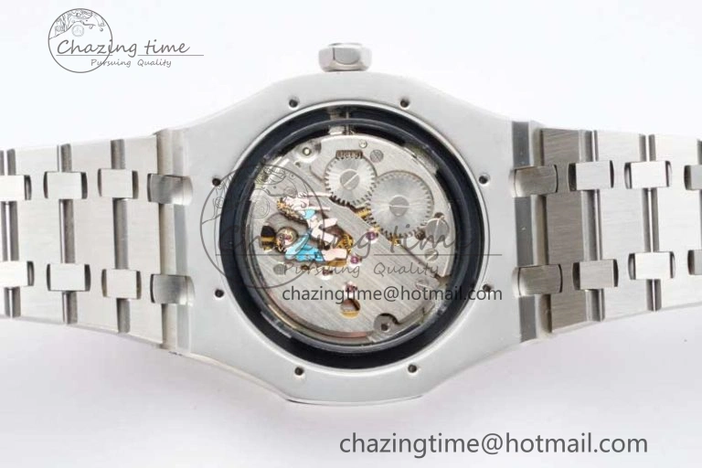 EyeCatching Royal Oak Fake Tourbillon SS ABF Blue Dial on SS Bracelet A23J (Erotic) 4760