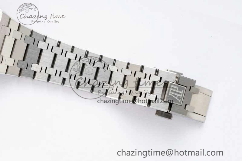 Royal Oak Fake Tourbillon SS ABF White Dial on SS Bracelet A23J (Erotic) Thermal 4763