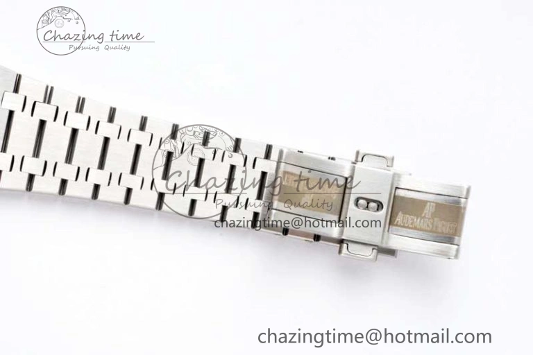 Royal Oak Fake Tourbillon SS ABF White Dial on SS Bracelet A23J (Erotic) Thermal 4763